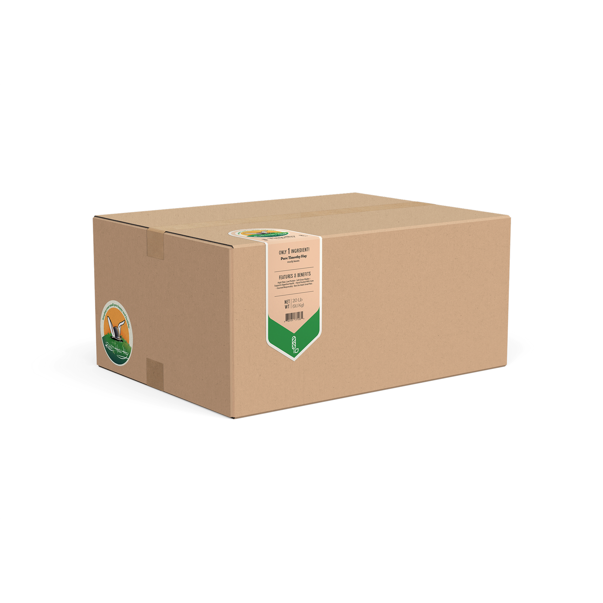 Rabbit Hole Hay Ultra Premium Soft Timothy Hay by Rabbit Hole Hay