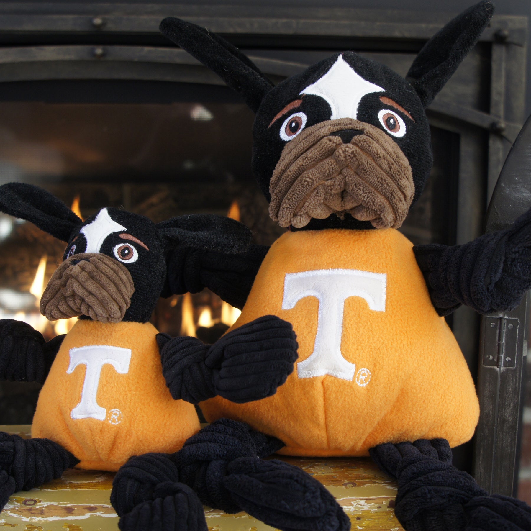 NCAA University of Tennessee, Smokey Knottie® Plush Dog Toy by HuggleHounds