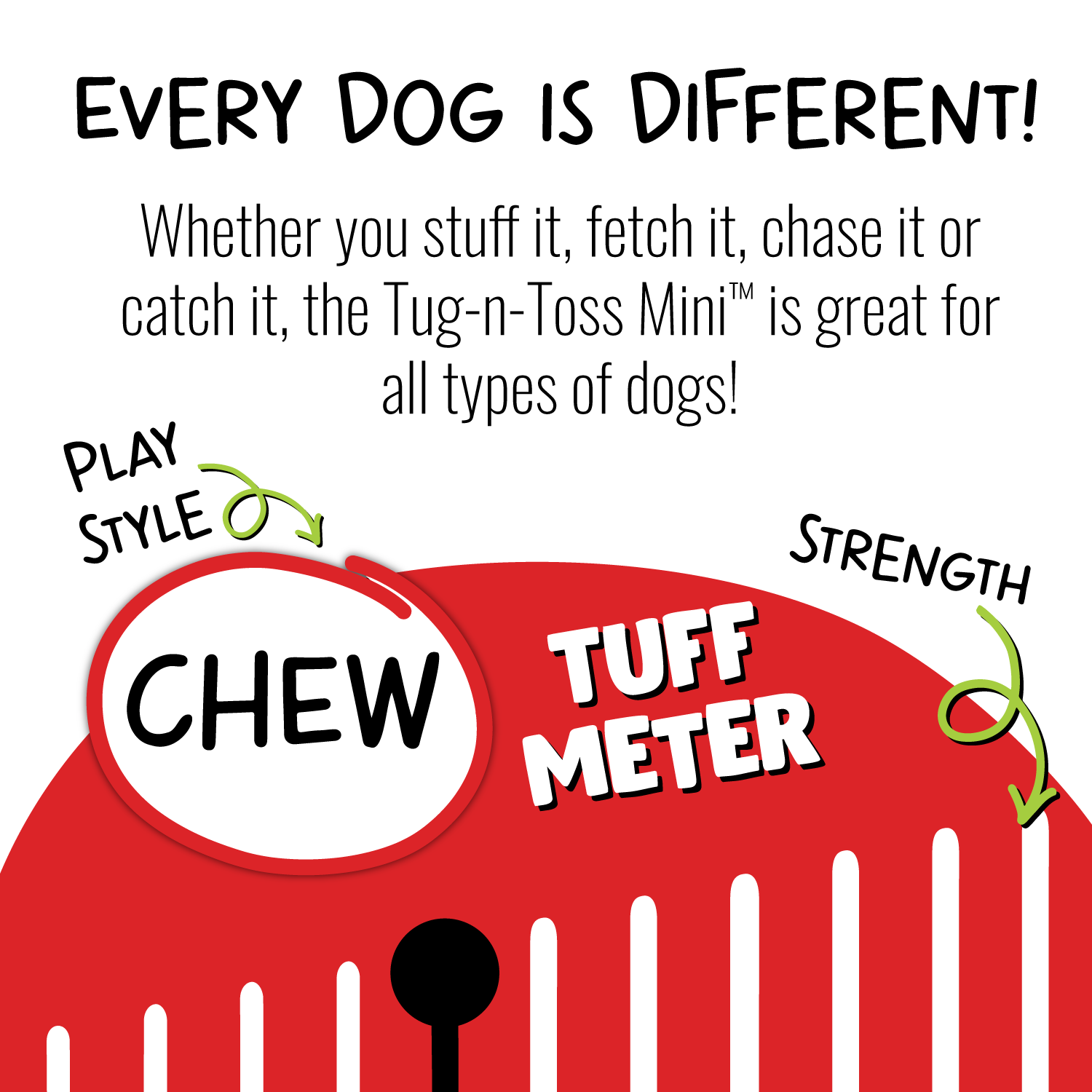Tug-n-Toss Mini by Jolly Pets