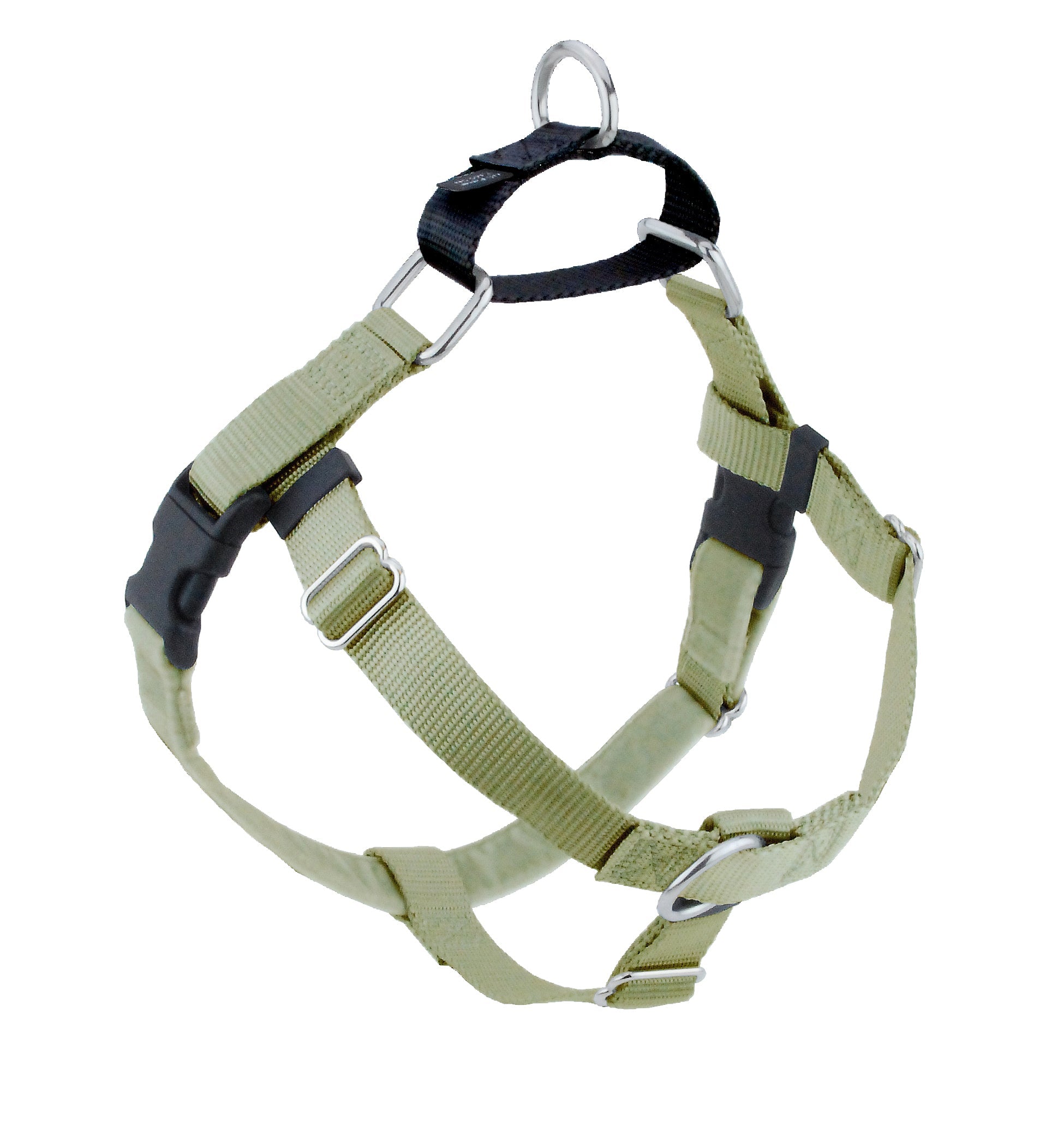 Tan Freedom No-Pull Dog Harness by 2 Hounds Design