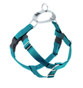 Teal Freedom No-Pull Dog Harness by 2 Hounds Design