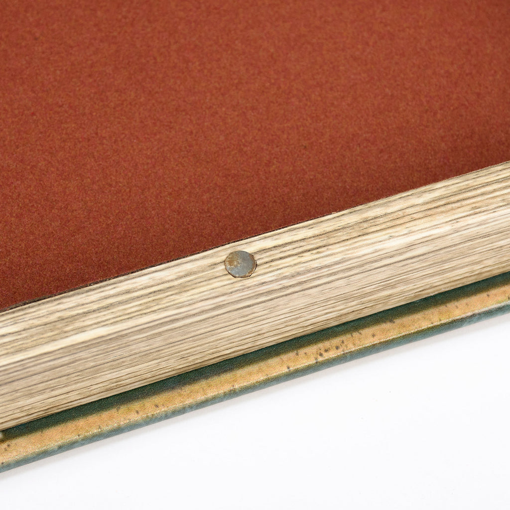 The Open Road Vintage Book Box | Trees Book Shaped Storage Stash Trinket Box by The Bullish Store