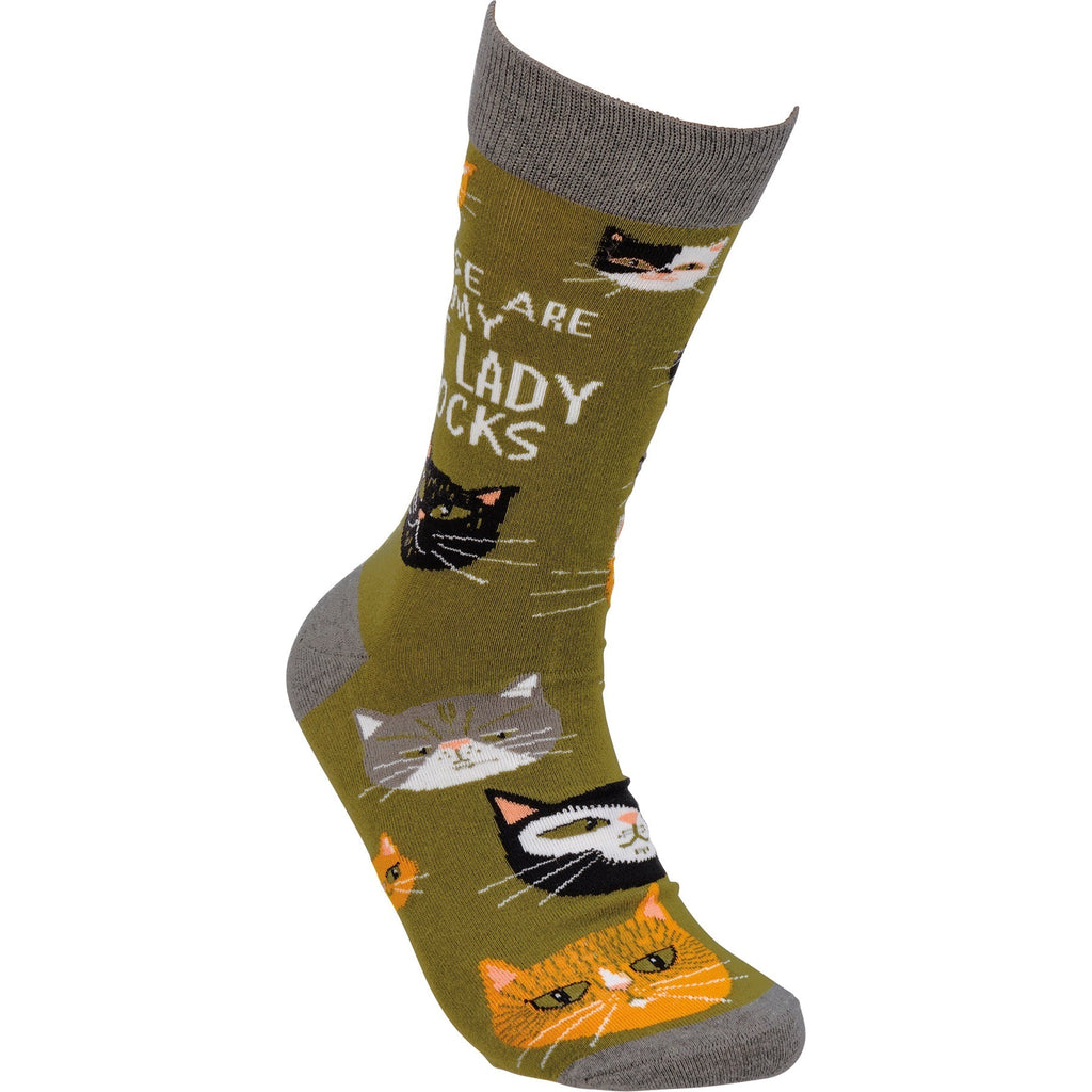 These Are My Cat Lady Socks | Cat Lovers | Unisex by The Bullish Store