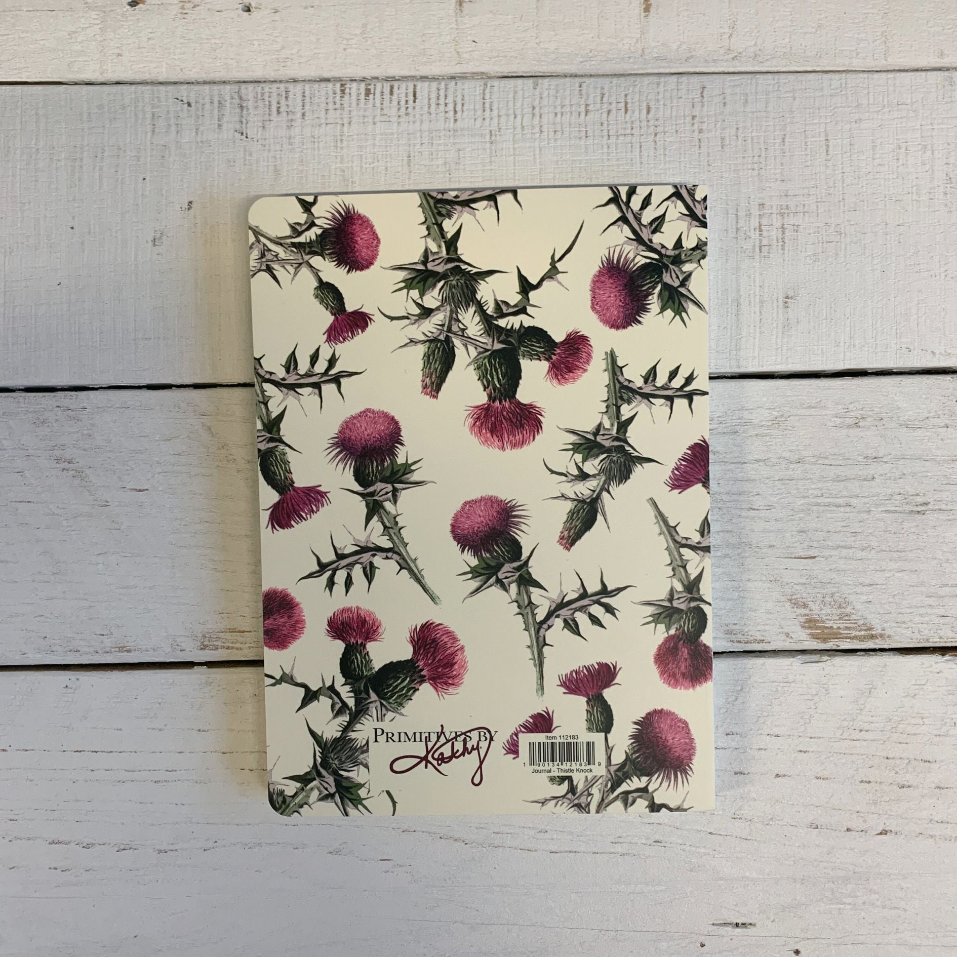 Thistle Knock Your Socks Off Double-Sided Journal | 160-Page Lined Notebook by The Bullish Store