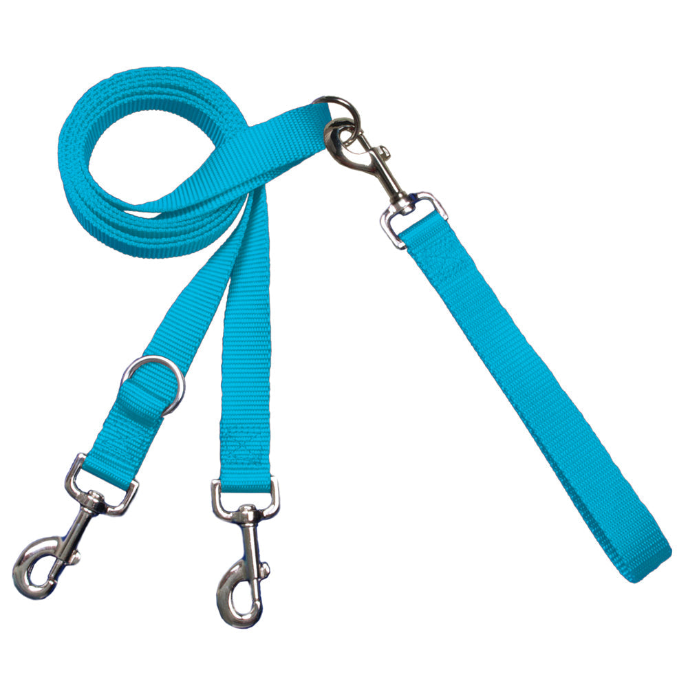 Euro Dog Leash Double Connection (Multiple Color Options) by 2 Hounds Design