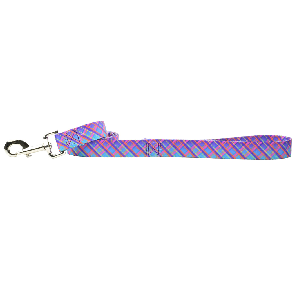 Twilight Glow Blue Plaid Dog Leash – EarthStyle by 2 Hounds Design