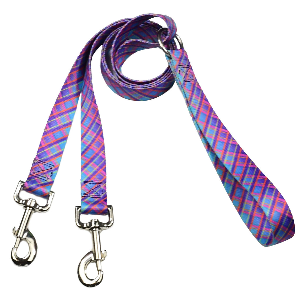 Twilight Glow Blue Plaid Freedom No-Pull Dog Harness – EarthStyle by 2 Hounds Design