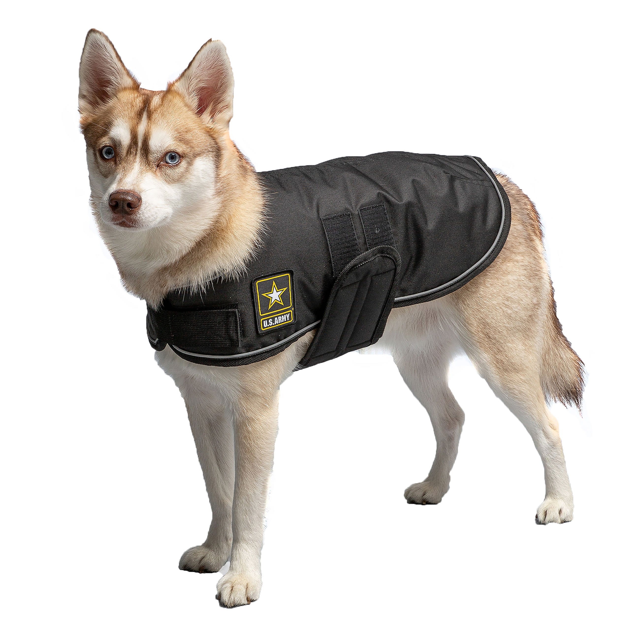 US Army Dog Blanket Jacket - Black by GF Pet.us