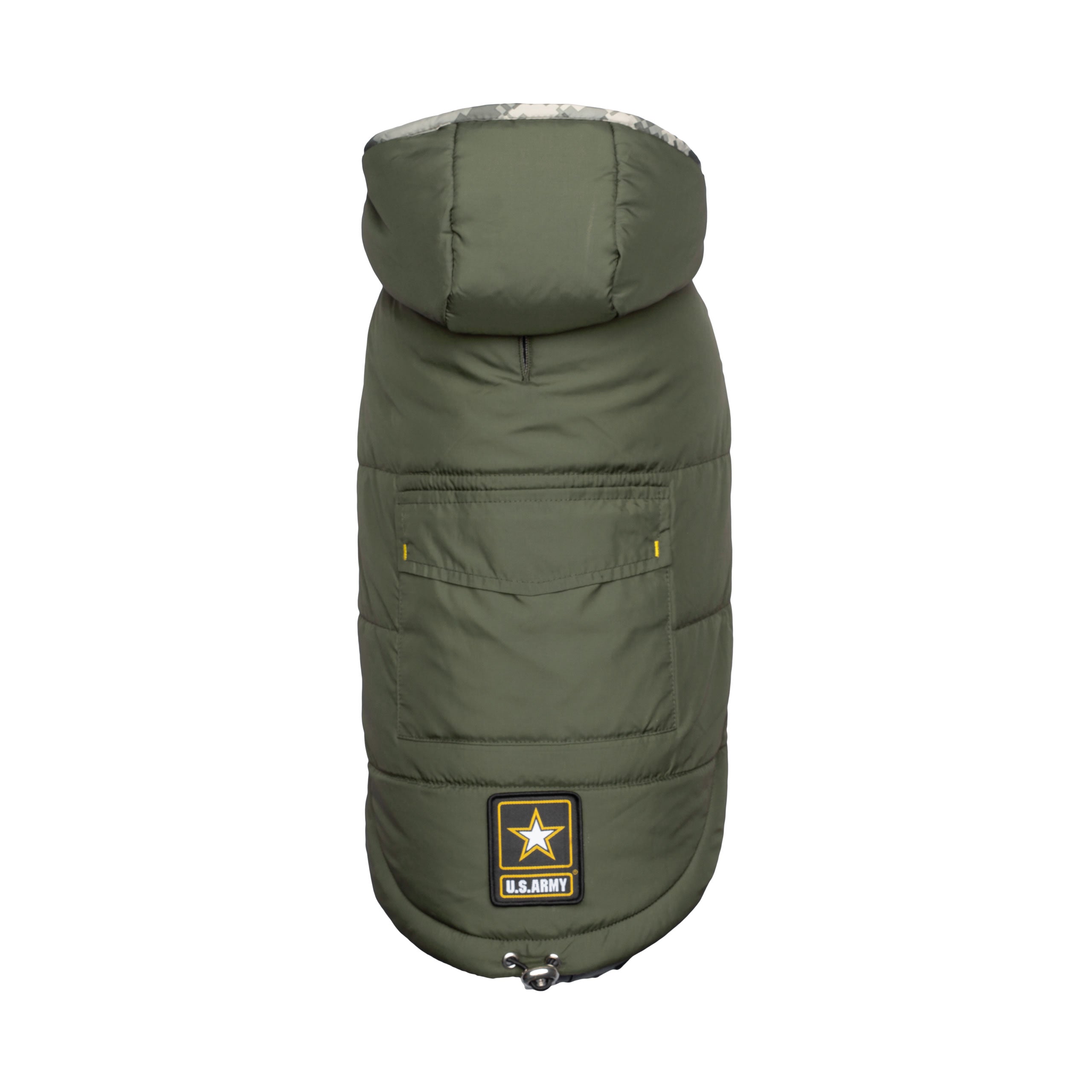 US Army Dog Parka - Dark Camo by GF Pet.us