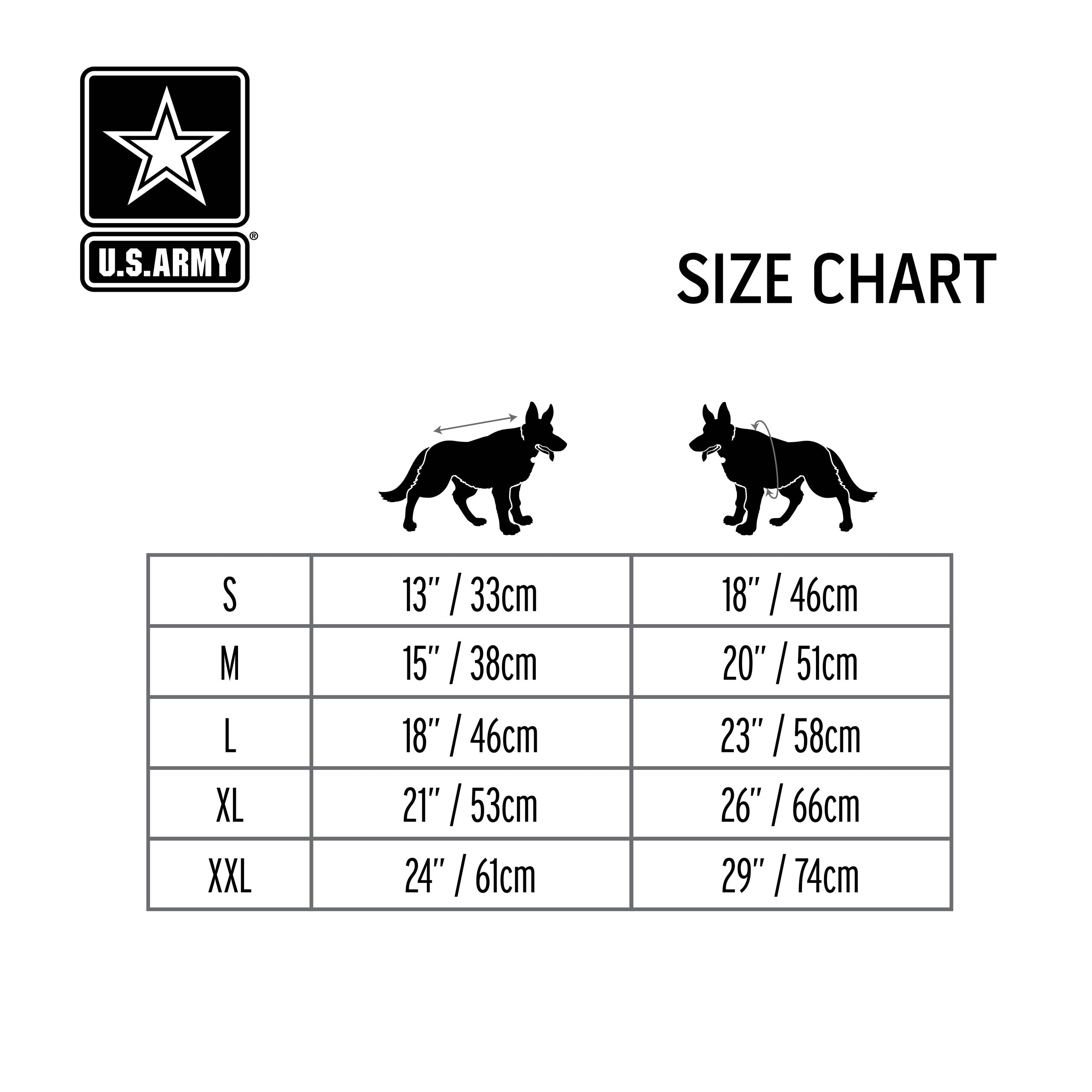 US Army Hooded Dog Fleece - Black by GF Pet.us