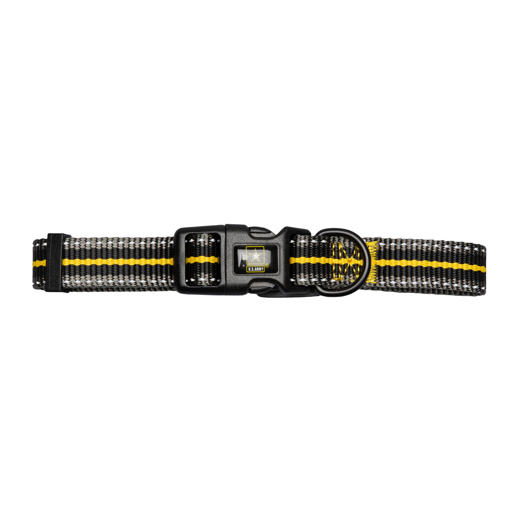 US Army Dog Collar - Dark Camo by GF Pet.us