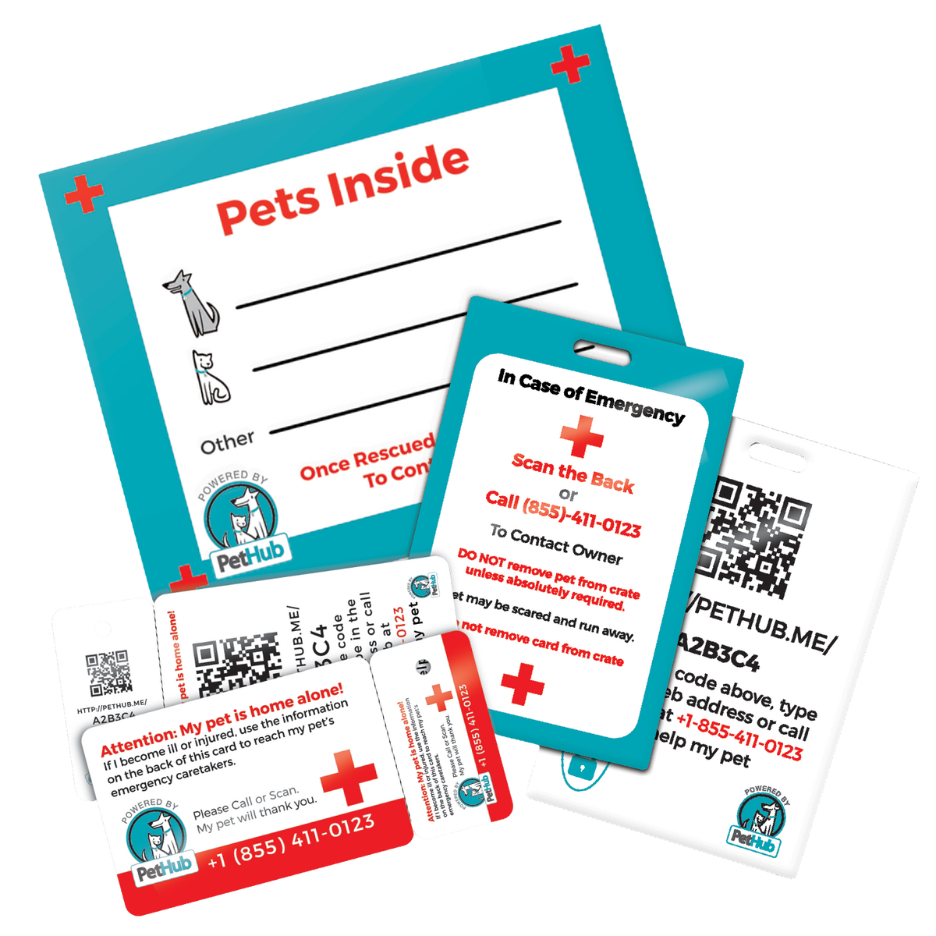 QR Pet Comprehensive Identification: Mini ReadyKit by PetHub
