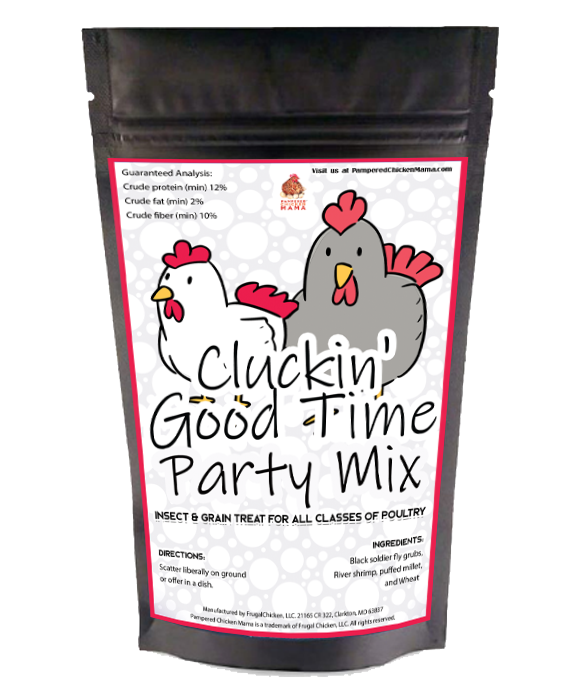 Cluckin Great Time Textured Treat To Encourage Foraging by Dahlia Pets