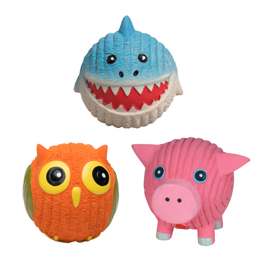 Best-selling Ruff-Tex® Latex Balls, 3 Pack, Small by HuggleHounds