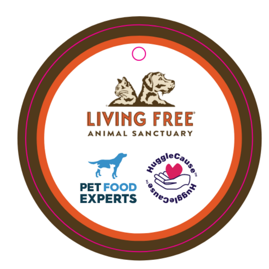HuggleCause™, Living Free Animal Sanctuary, Little Tyke (L.T.) Knottie® Plush Dog Toy, Small by HuggleHounds
