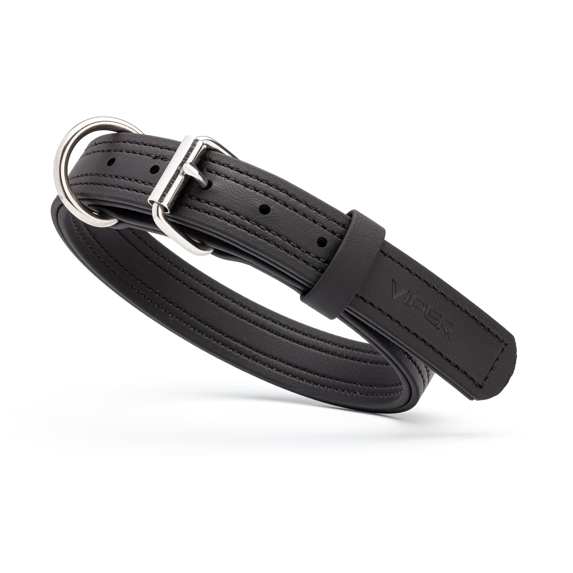 Viper Biothane Working Dog Collar - Stainless Steel Hardware by Dogline