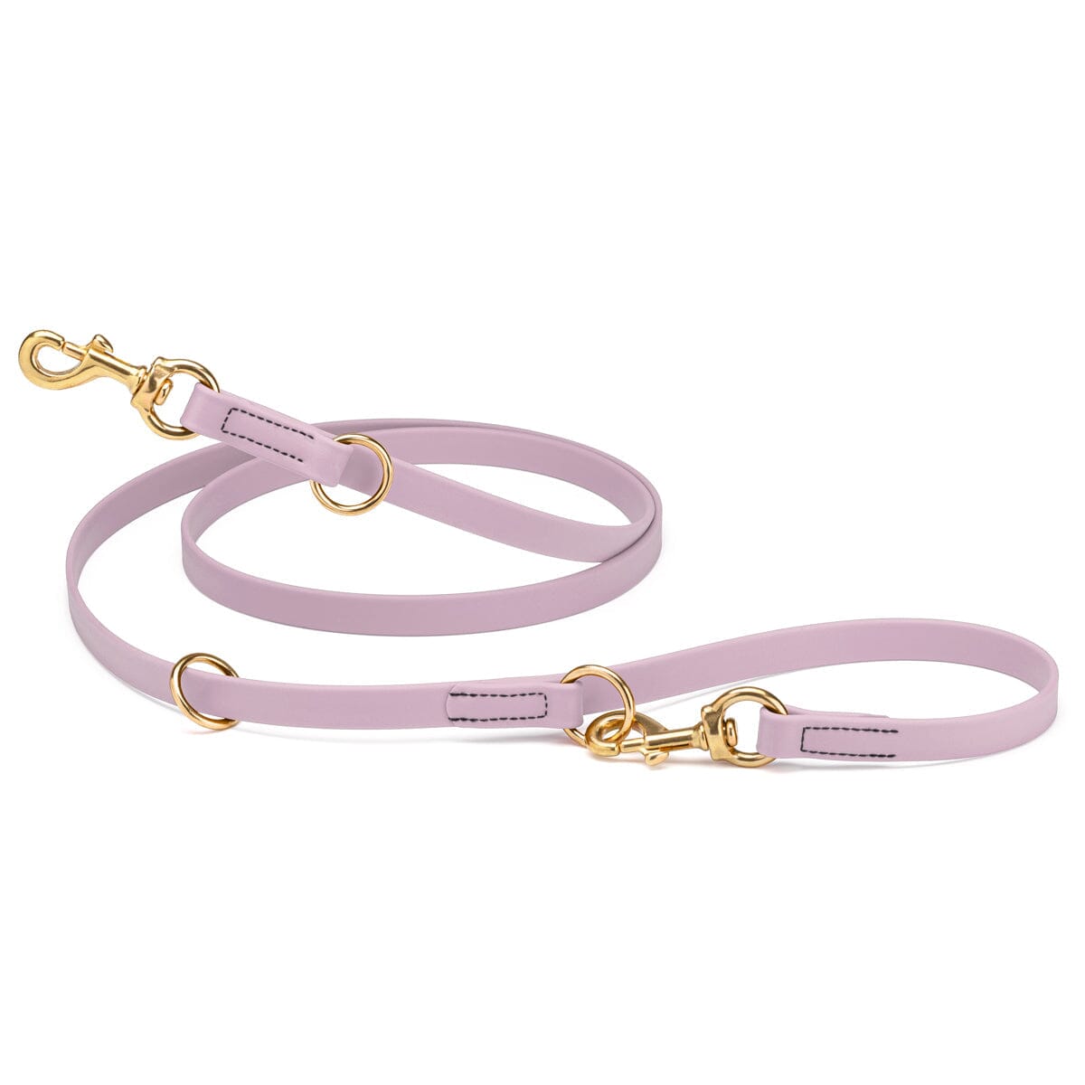 Viper Biothane Adjustable Multi-Purpose Dog Leash with Brass Hardware, 7FT by Dogline