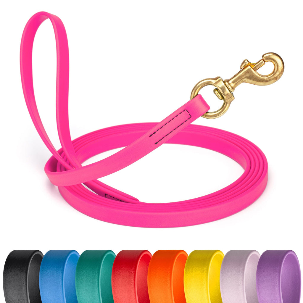 Viper Biothane Long Line 10 ft Lead with Brass Hardware by Dogline