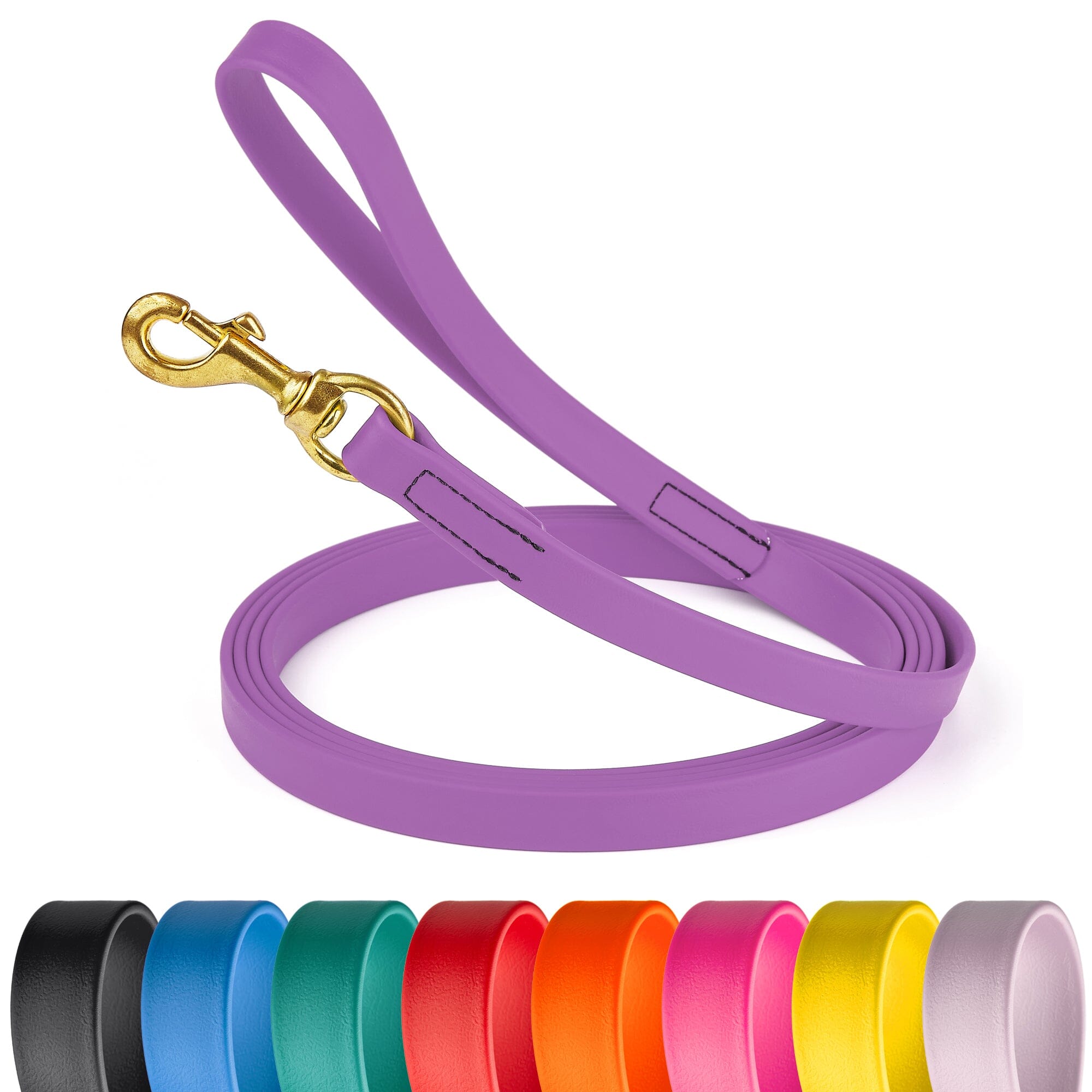 Viper Biothane Long Line 33 ft Lead with Brass Hardware by Dogline