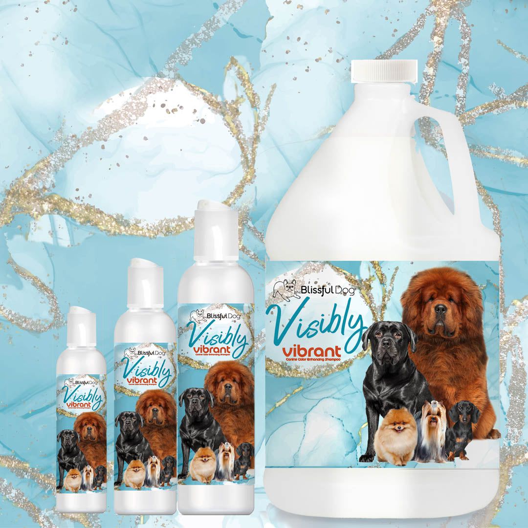 Visibly Vibrant Pet Shampoo by The Blissful Dog