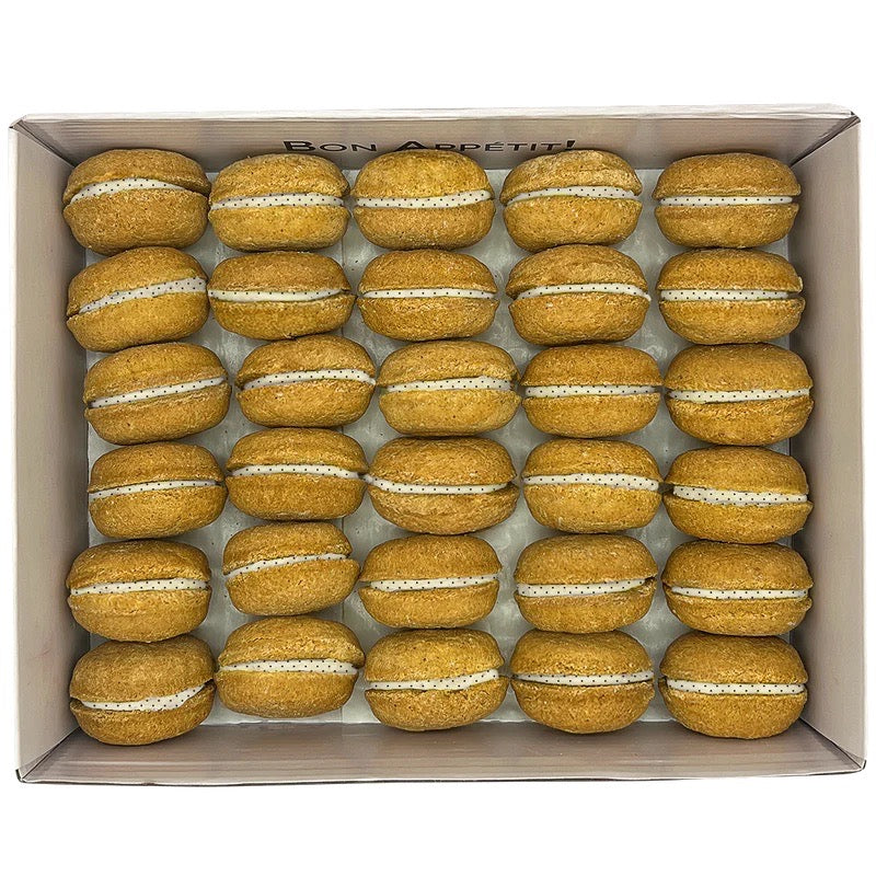 40 Count Dog Macaron Treats Gift Box by Bonne et Filou