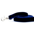 Navy Velvet Dog Leash by 2 Hounds Design