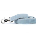 Silver Velvet Dog Leash by 2 Hounds Design