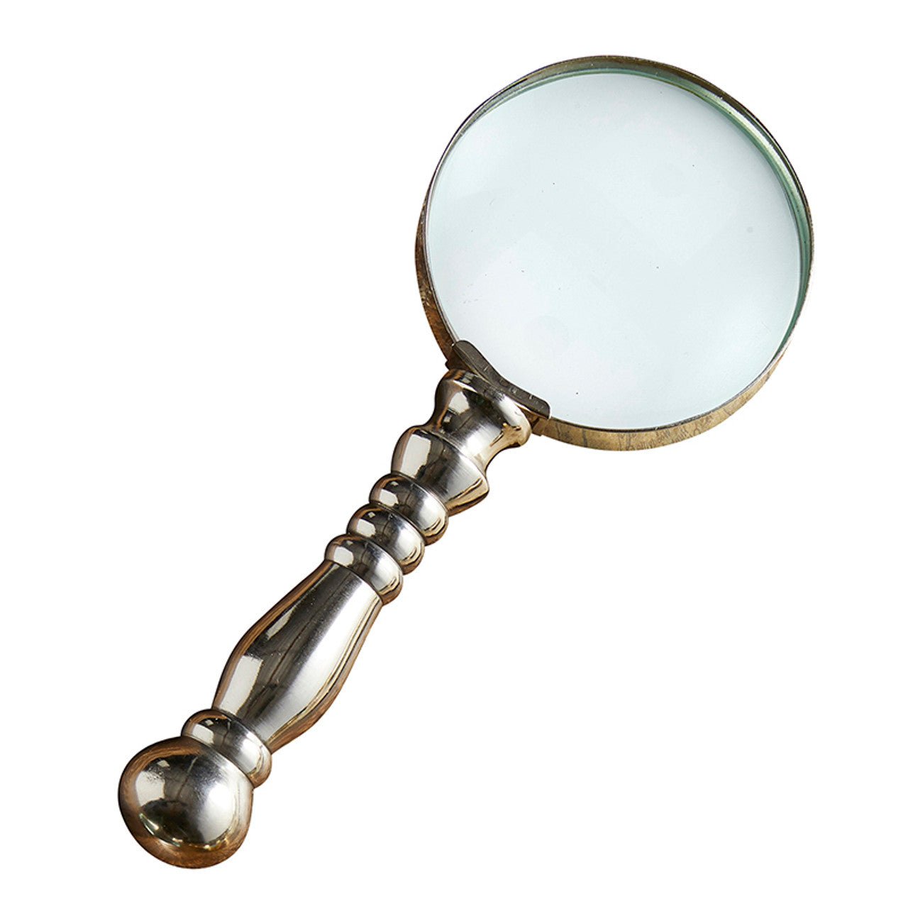 Vintage Style Magnifying Glass with Silver Handle by The Bullish Store