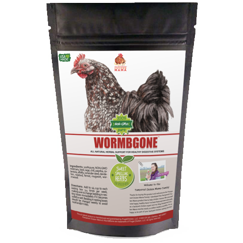 WormBGone Nesting Herbs For Pet Chickens With Roses, Chilis, Calendula, Dandelion For Healthier Coops by Dahlia Pets