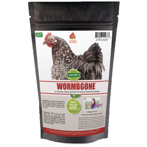 WormBGone Nesting Herbs For Pet Chickens With Roses, Chilis, Calendula, Dandelion For Healthier Coops by Dahlia Pets