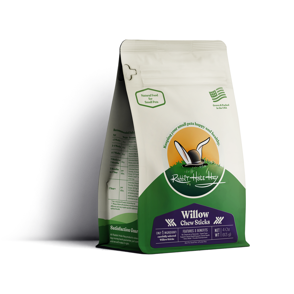 Rabbit Hole Hay All Natural Willow Chew Sticks by Rabbit Hole Hay