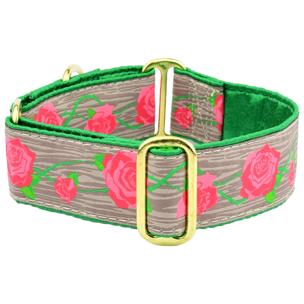 Weathered Rosewood – Limited Martingale Dog Collar by 2 Hounds Design