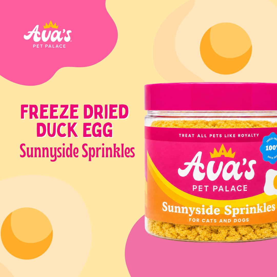 Freeze Dried Duck Egg - Sunnyside Sprinkles by Ava's Pet Palace