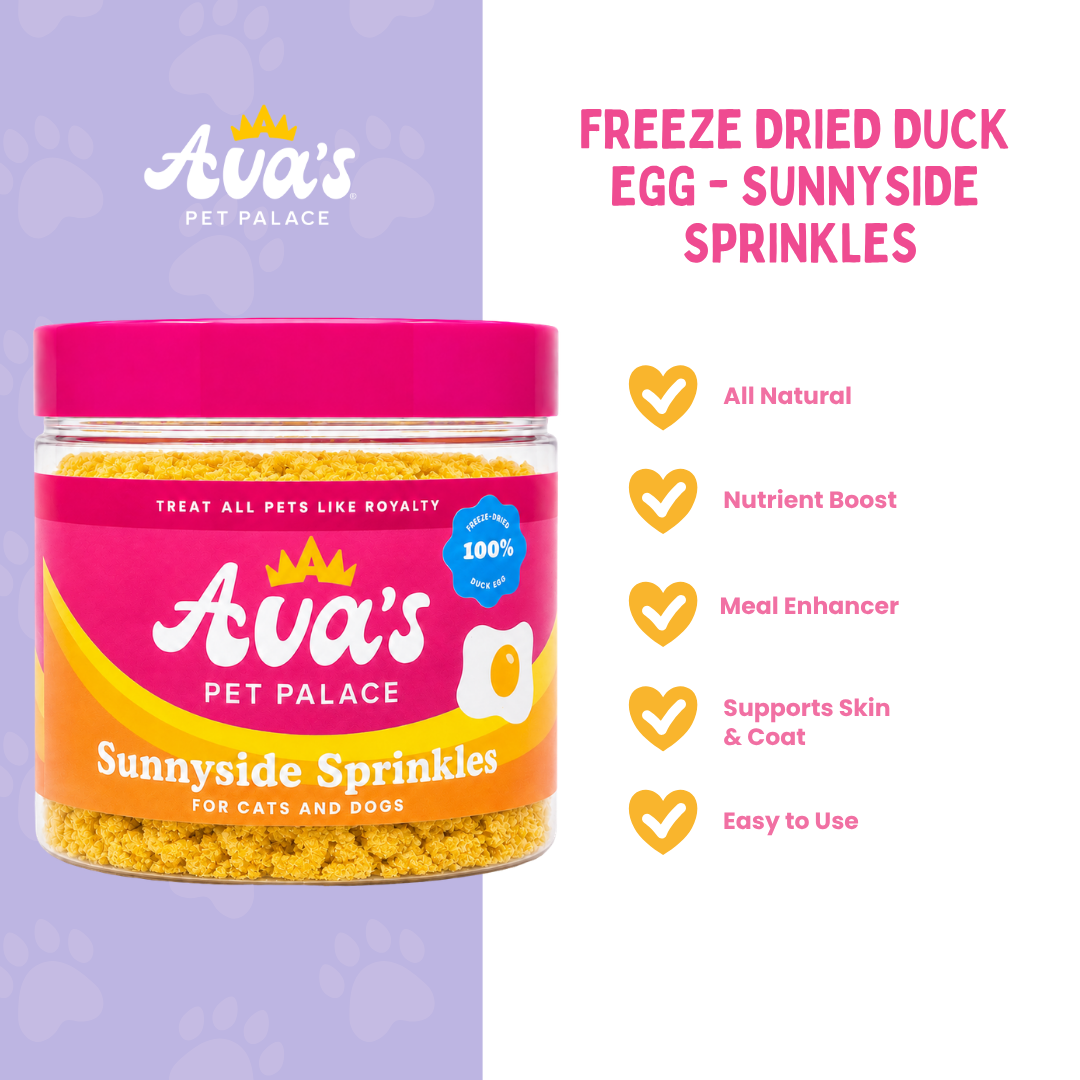 Freeze Dried Duck Egg - Sunnyside Sprinkles by Ava's Pet Palace