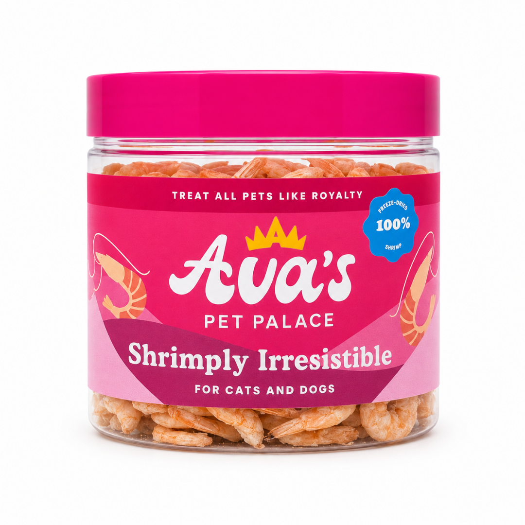 Freeze Dried Shrimp - Shrimply Irresistable by Ava's Pet Palace