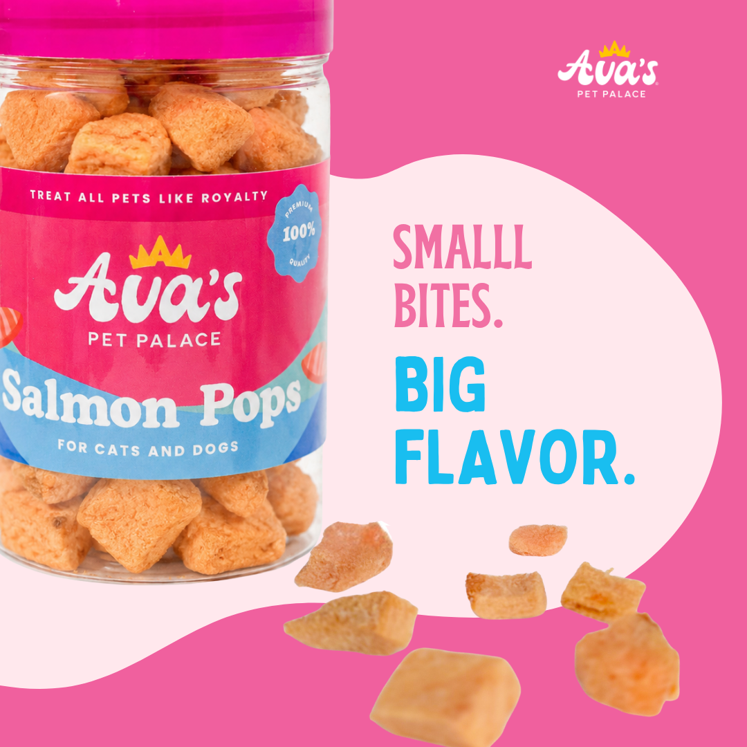 Freeze Dried Salmon - Salmon Pops by Ava's Pet Palace