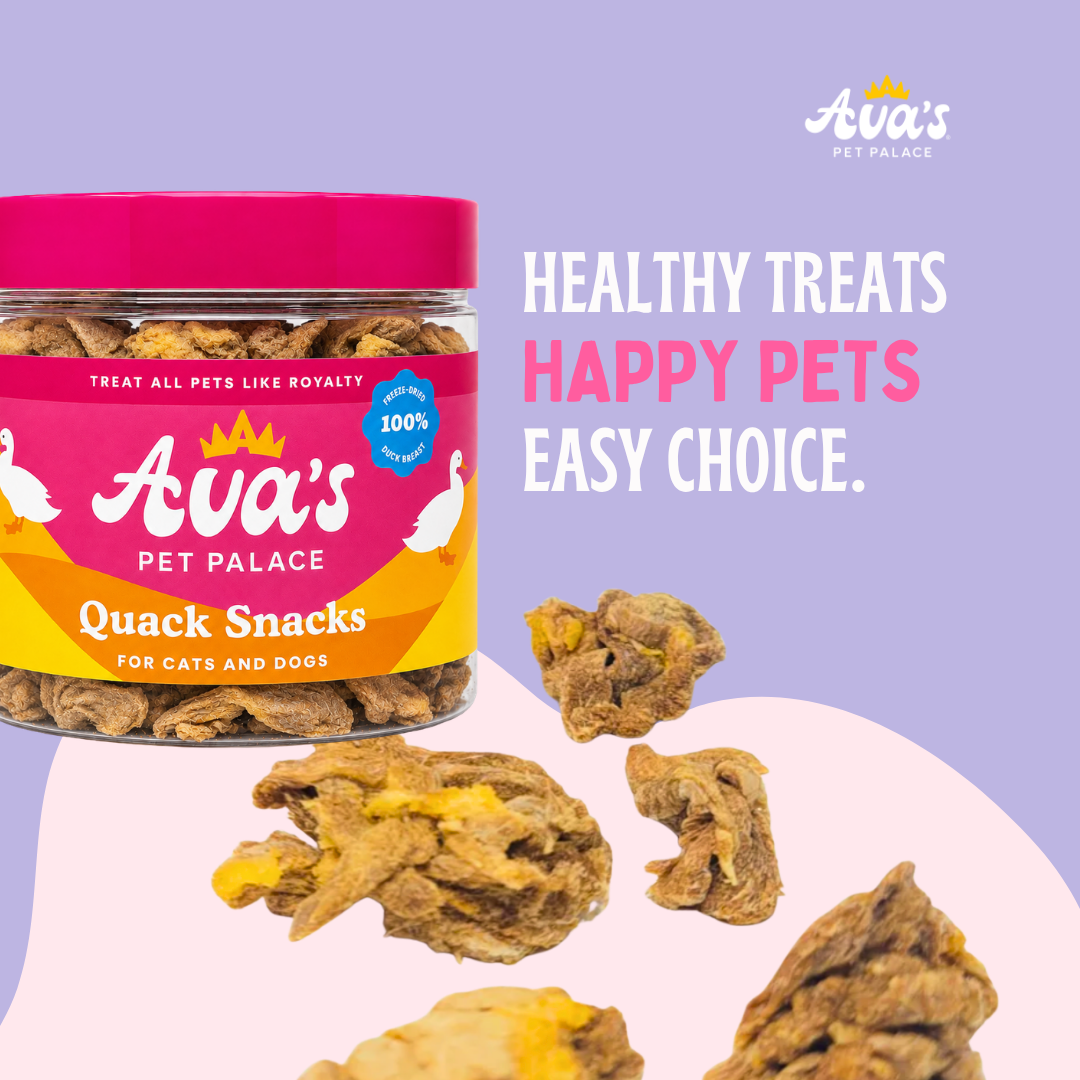Freeze Dried Duck Breast - Quack Snacks by Ava's Pet Palace