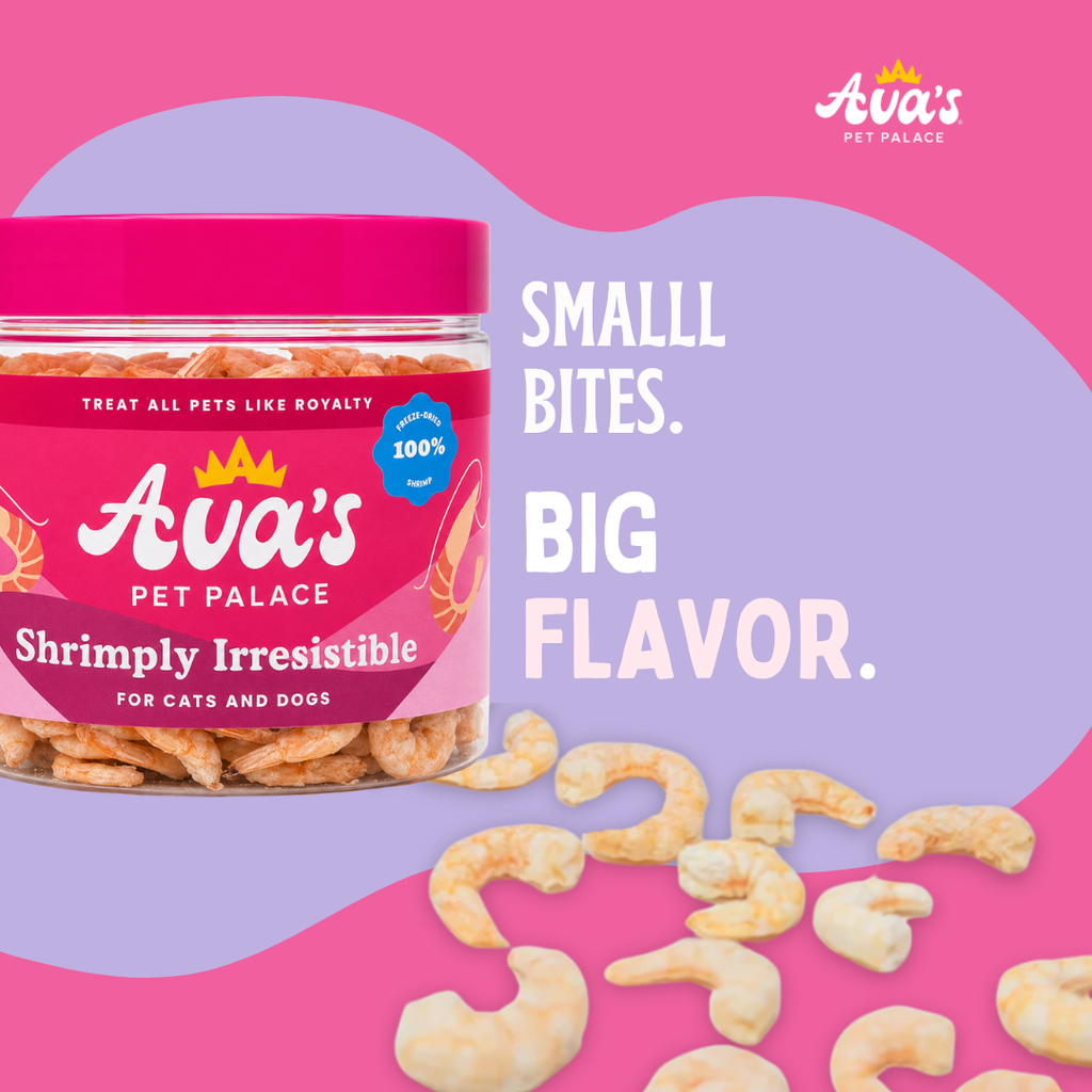 Freeze Dried Shrimp - Shrimply Irresistable by Ava's Pet Palace