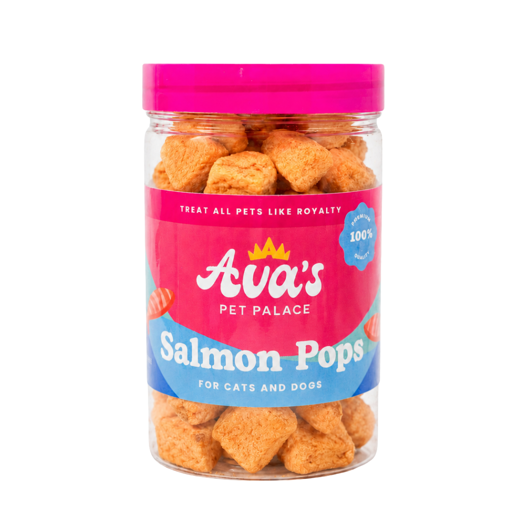 Freeze Dried Salmon - Salmon Pops by Ava's Pet Palace