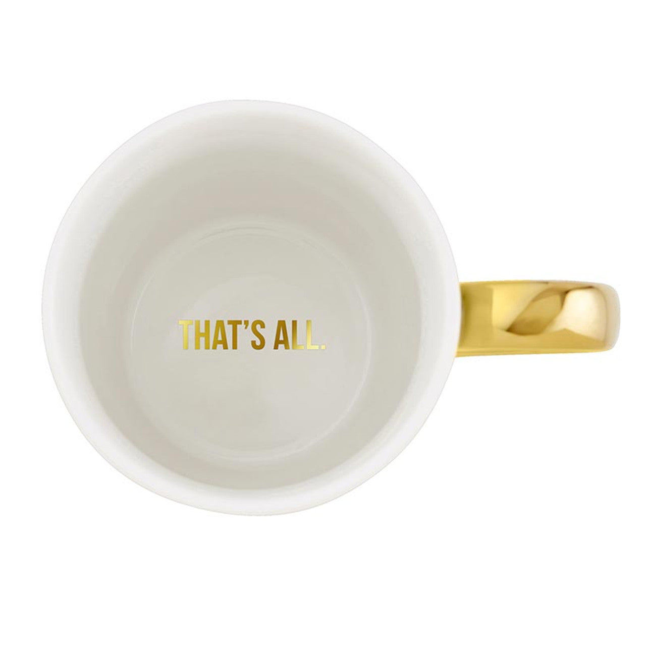 We'll Always Be Best Friends (You Know Too Much) Mug Gold Handle | Stoneware Coffee Tea Cup | 16oz by The Bullish Store