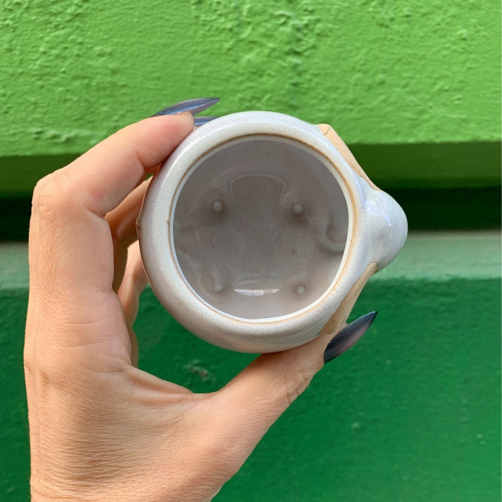 White Elephant Pot | Decorative Succulents Ceramic Planter | 2.5" Tall by The Bullish Store
