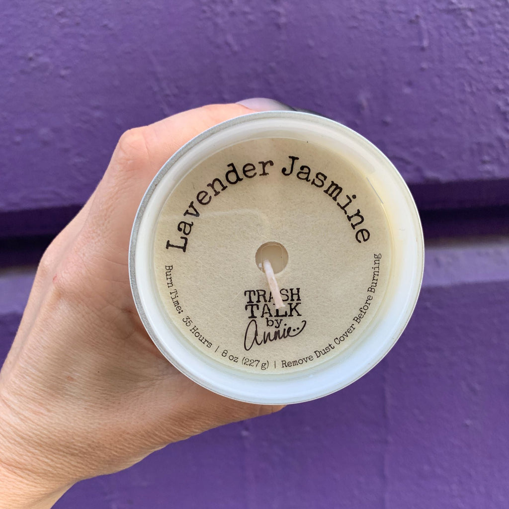 Whores Candle | Vintage Photograph Double Sided Design | Soy Wax Lavender Jasmine Scent by The Bullish Store