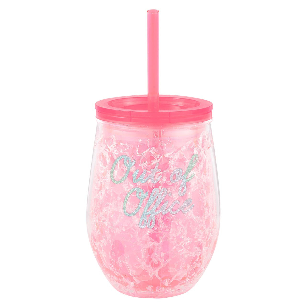 Wine Frosé Slushy Chiller "Out of Office" | Freezable Acrylic Tumbler for Frosé by The Bullish Store