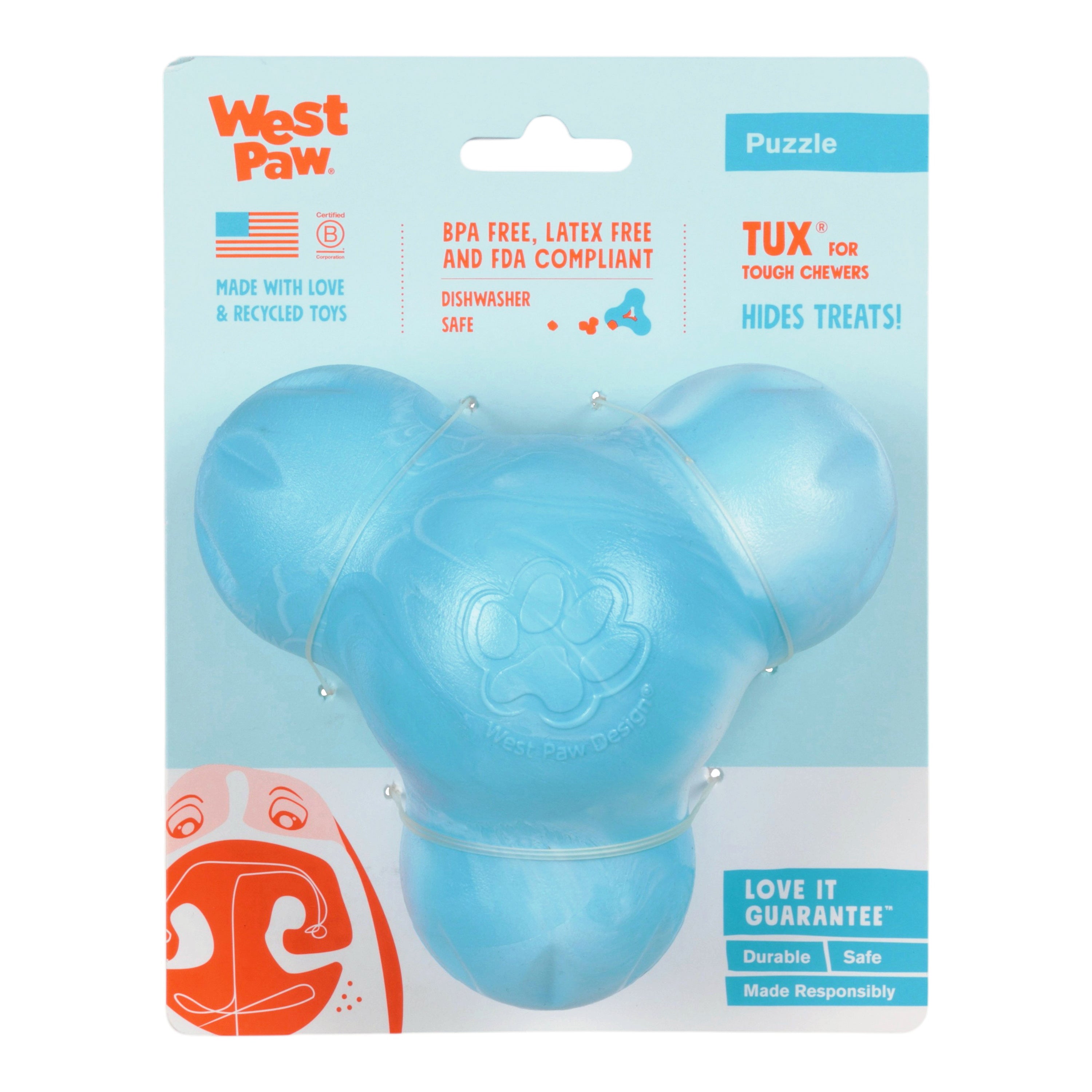 Tux Aqua Swirl by West Paw
