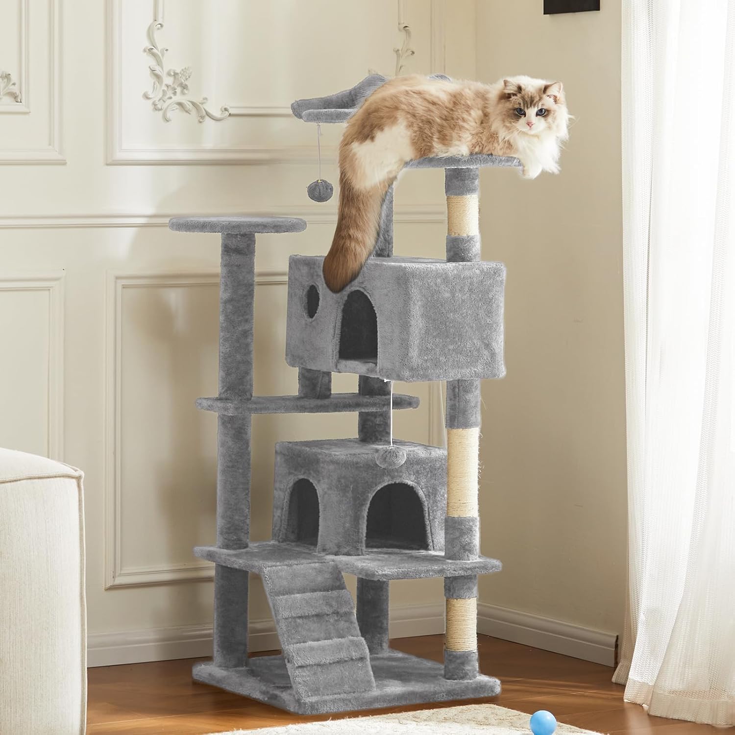 Cat Tree Multi-level With Sisal Grab Post