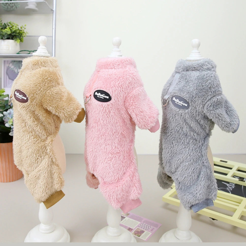 Winter Dog Clothes Warm Fleece Clothing by Love My Pet