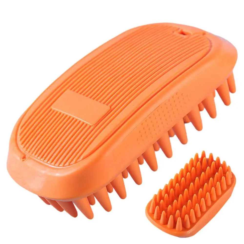 Pet Bath Brush Soothing Massage Comb by Love My Pet