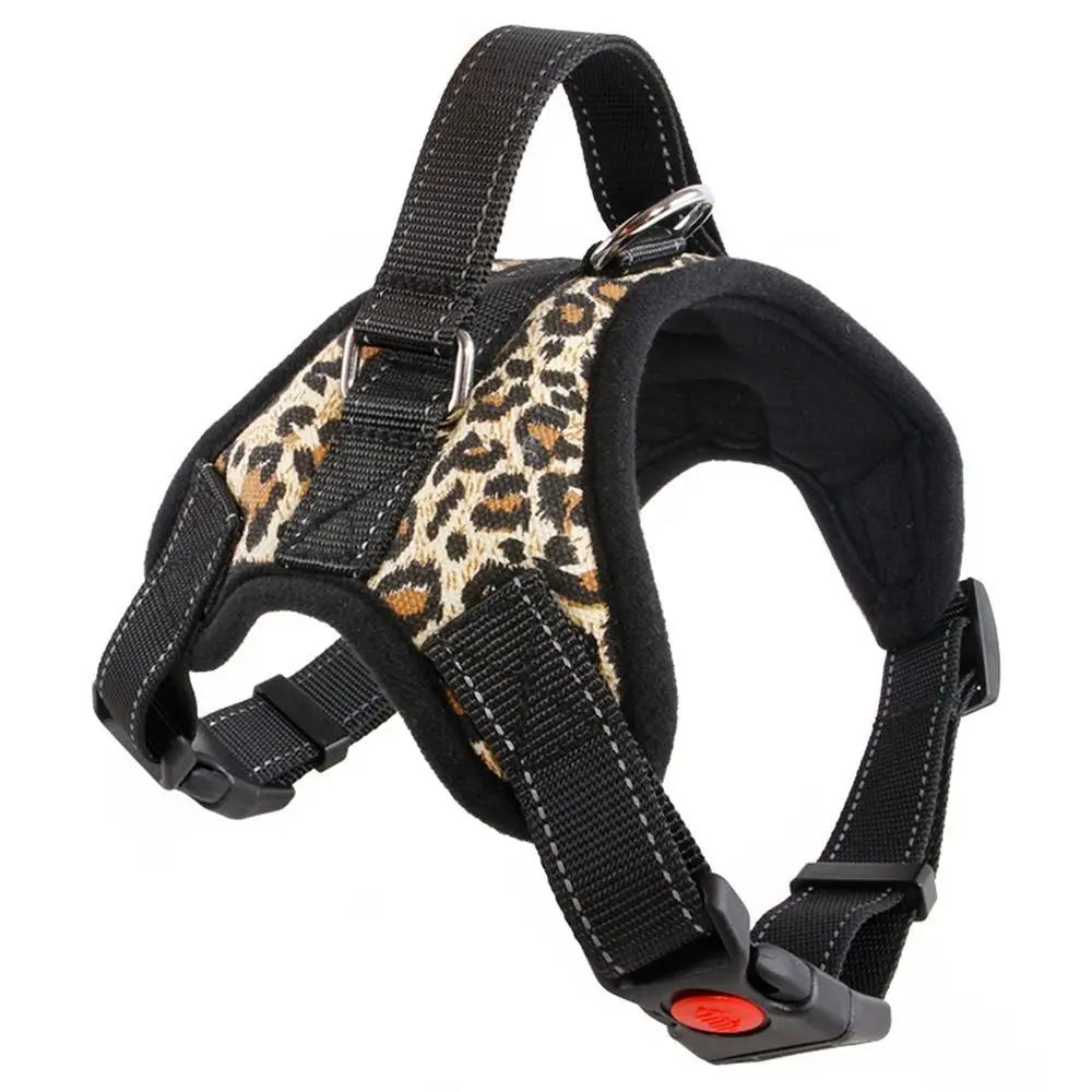 Anti Pull Breathable Pet Chest Strap Adjustable Nylon Walking Harness by Love My Pet