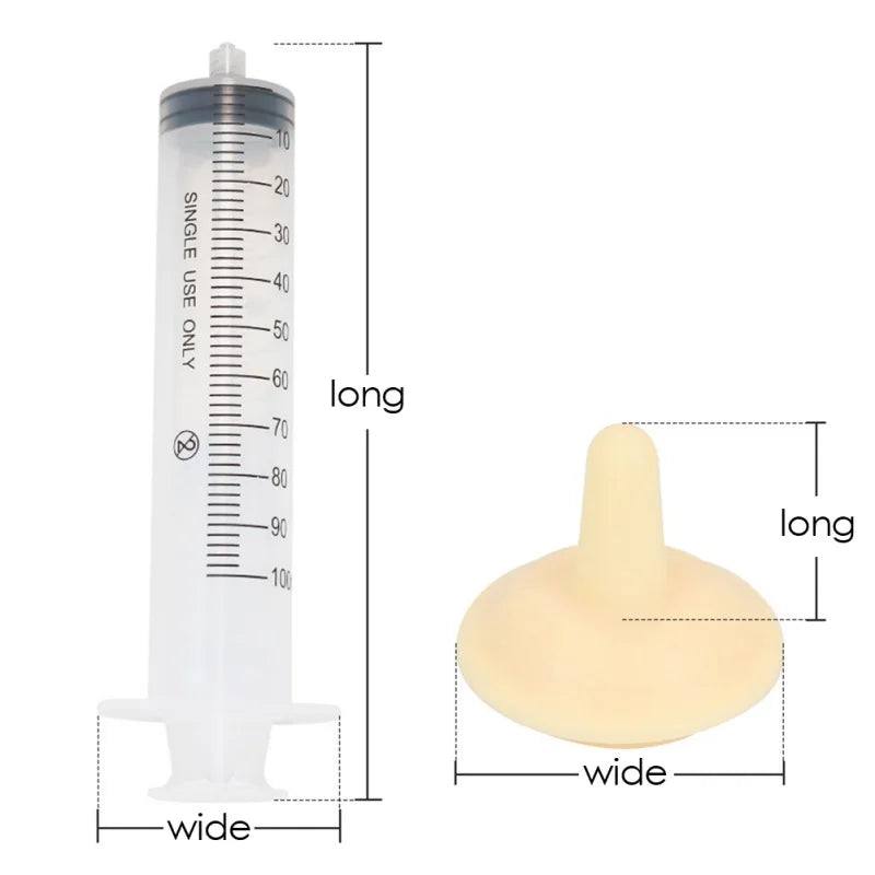 Oral Syringe for Milk And Medicine 2Pcs
