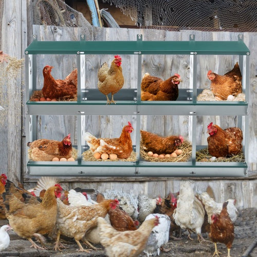 8 Compartment Chicken Nesting Boxes by Amazing Pet Bargains